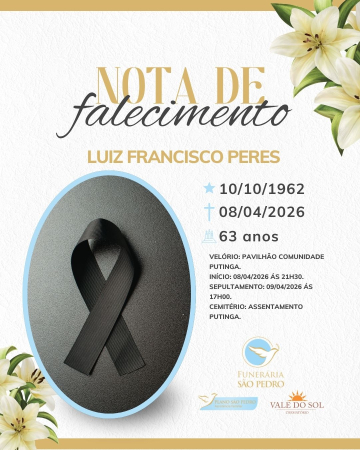 LUIZ FRANCISCO PERES